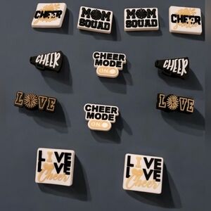 Cheer Croc Charms